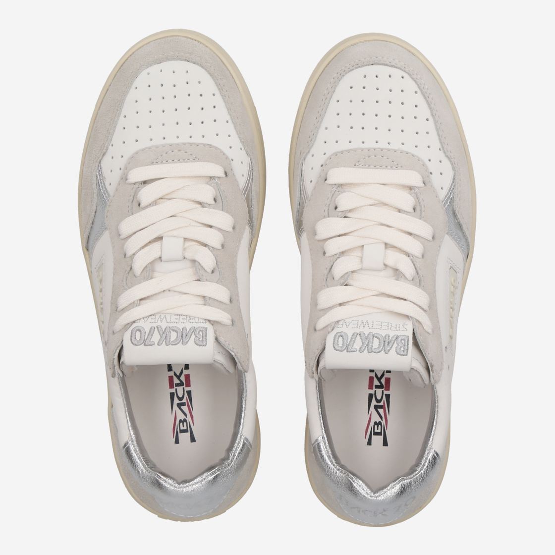 BACK 70 SLAM G V10 - White / Silver - Sole