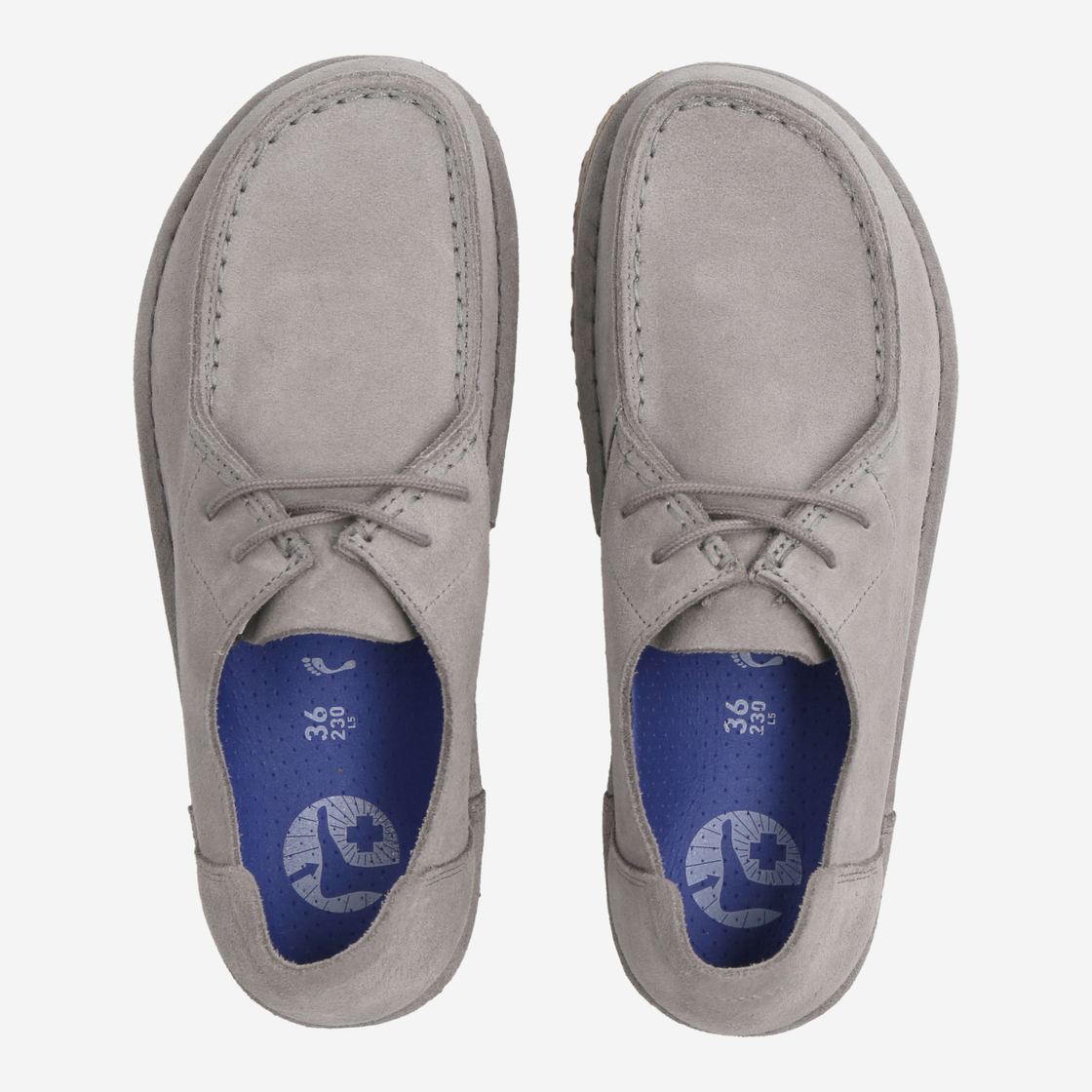 birkenstock UTTI LACE - Gray - Back view