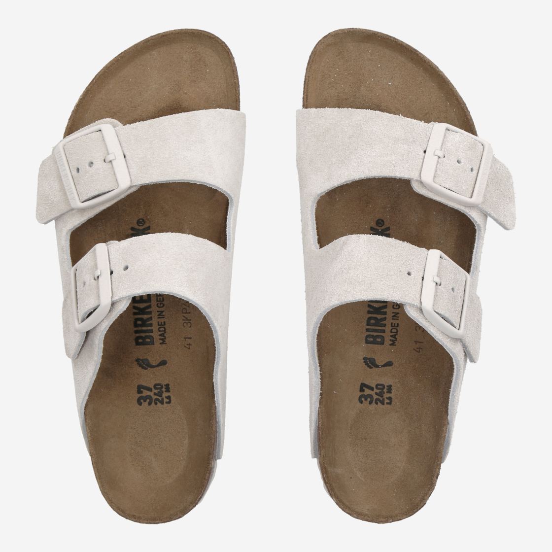 birkenstock ARIZONA - Antique white - Back view