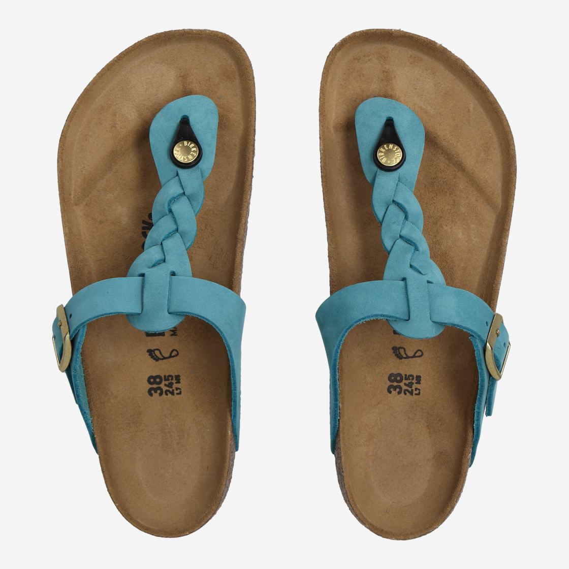 birkenstock GIZEH - Blue / Petrol - Sole