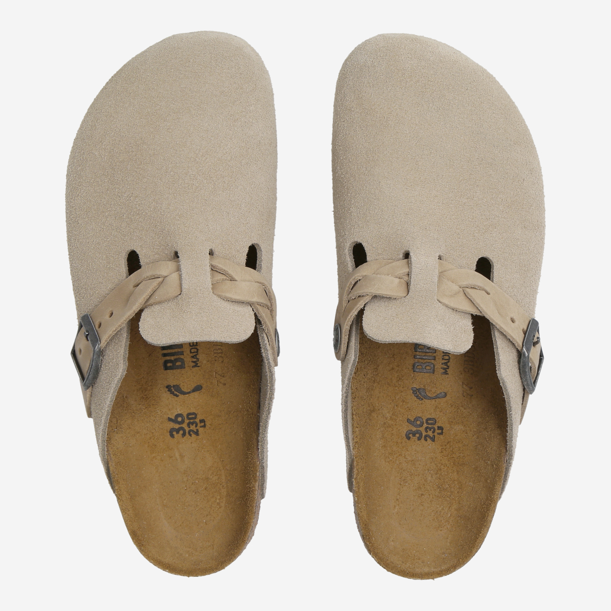 Birkenstock 1026694 BOSTON BRAIDED Sneakers in taupe/ beige buy online