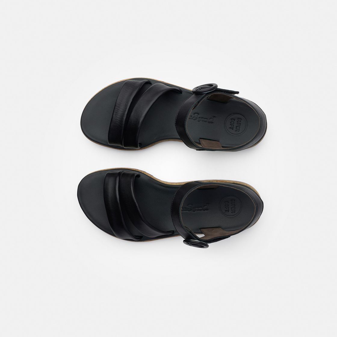 Paul Green 6112-025 - Black - Back view