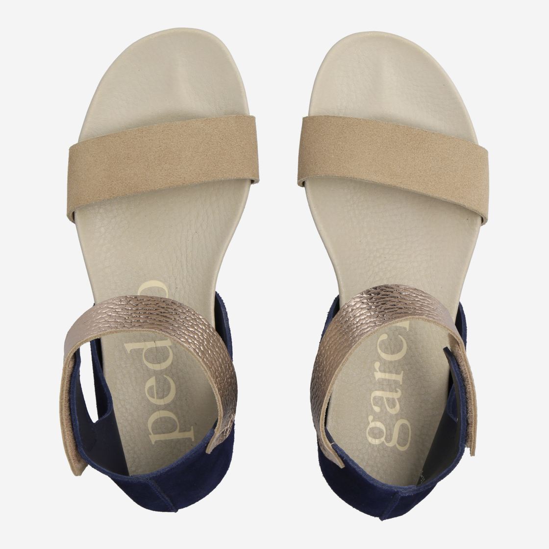 Pedro Garcia JALILA - Beige / Gold - Back view