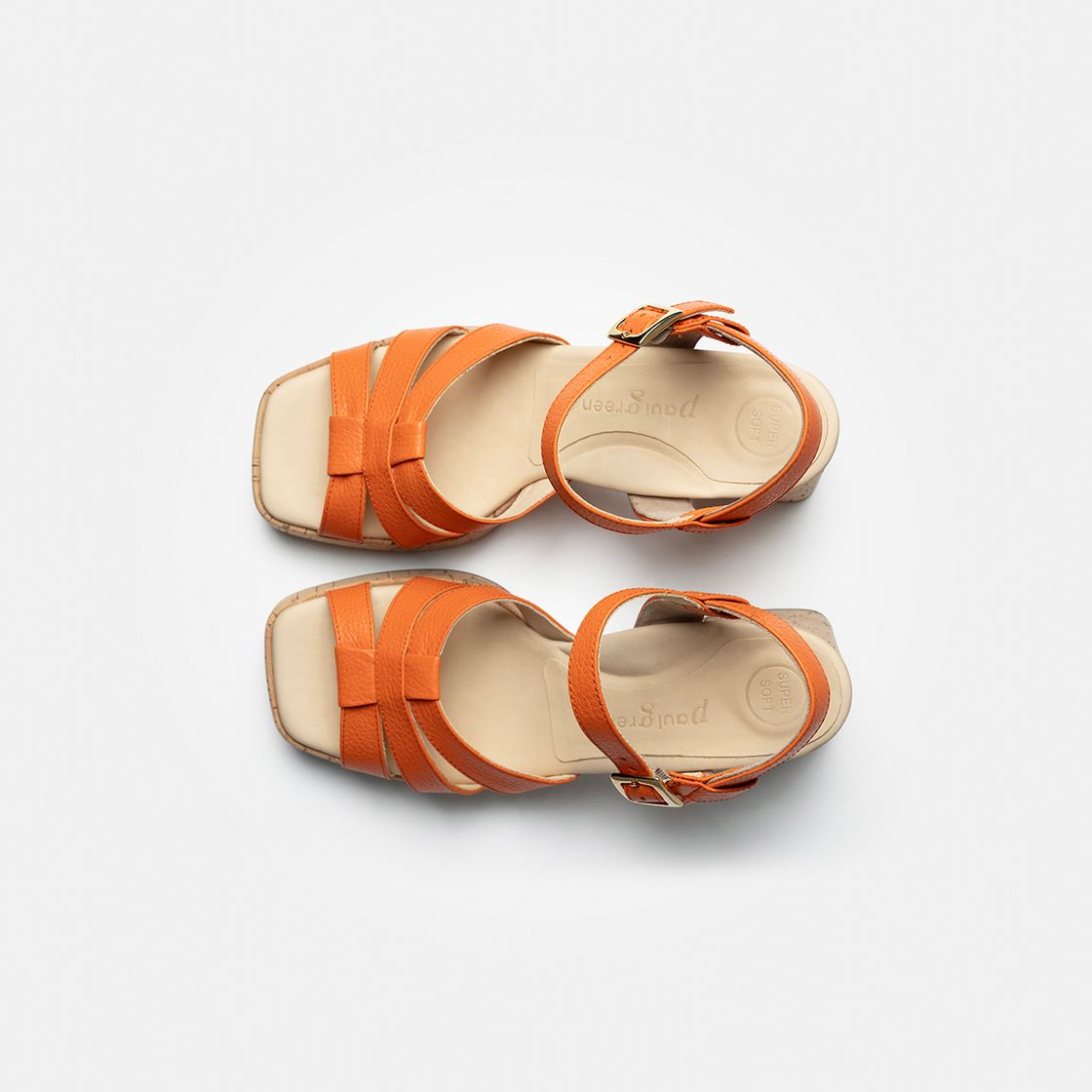 Paul Green 6073-035 - Orange / Papaya - Sole