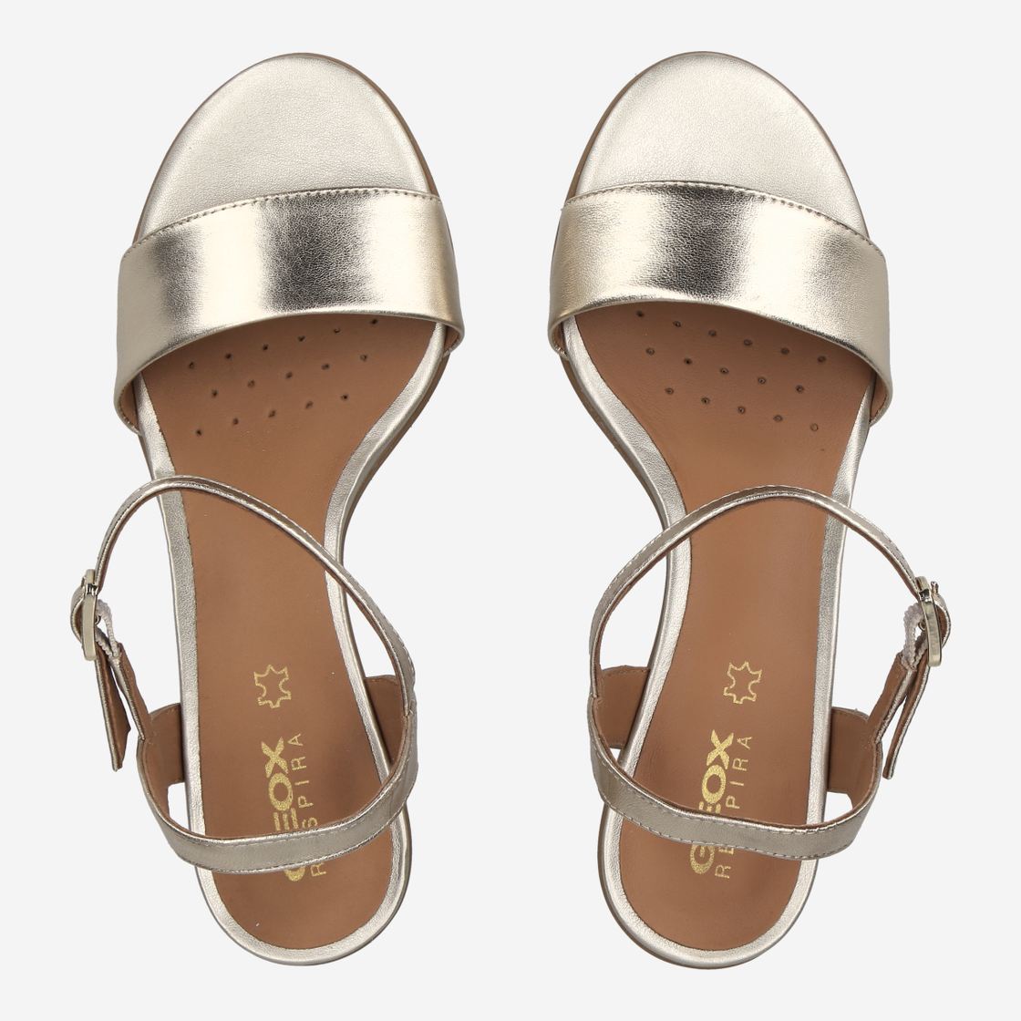 Geox AURELY - Gold - Back view
