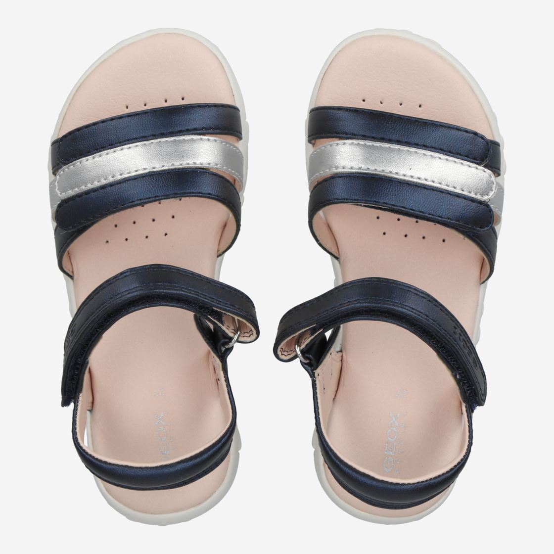 Geox HAITI GIRL - Blue - Back view
