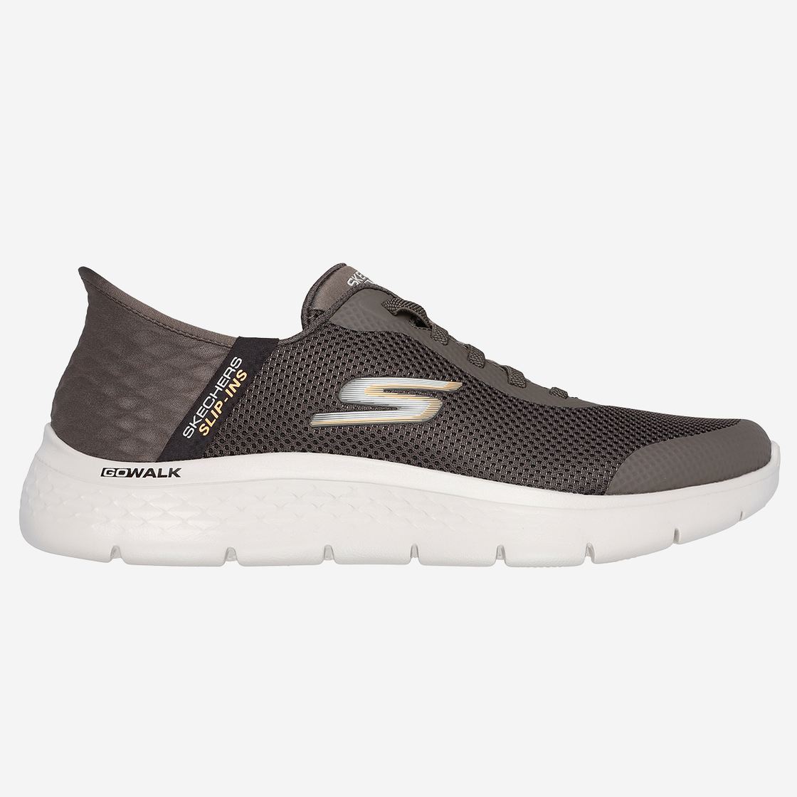 Skechers GO WALK FLEX - Brown - Front view