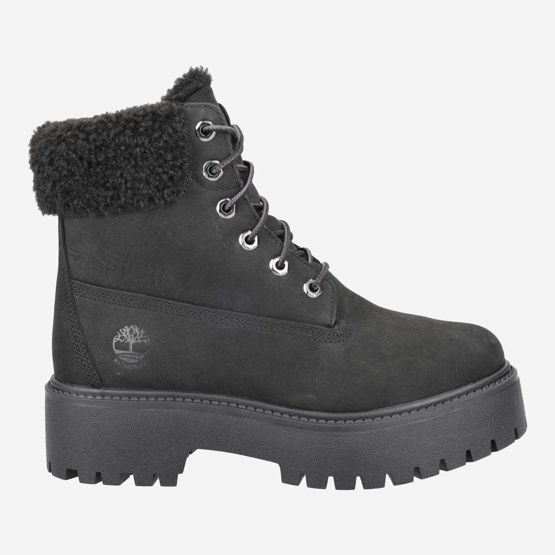 Timberland A2PU6 STONE STREET MID WARM LI - Black - Back view