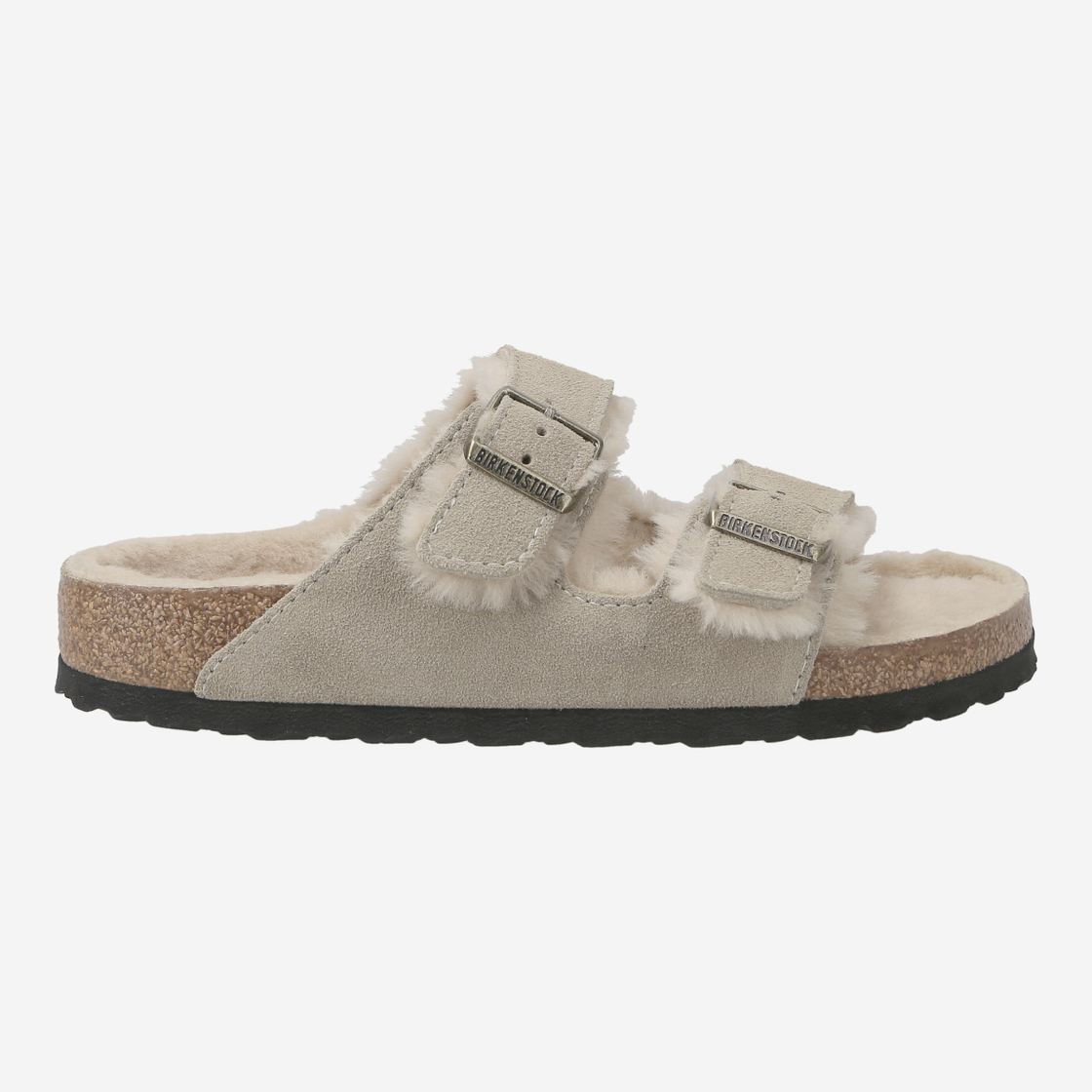 birkenstock ARIZONA SEHARLING - White - Back view