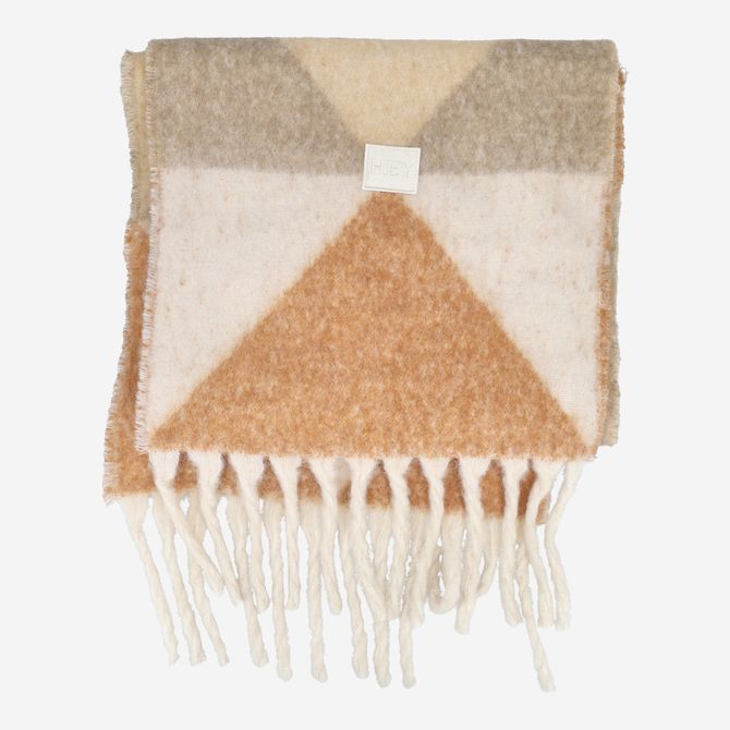 Hey Marley ANGLE SCARF - Beige - Front view