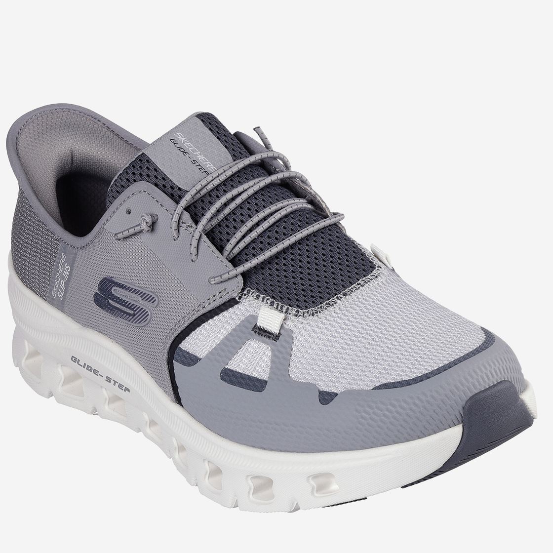 Skechers GLIDE-STEP - Gray - Front view