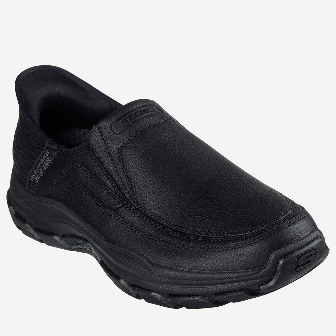 Skechers RESPECTED - Black - Rear view