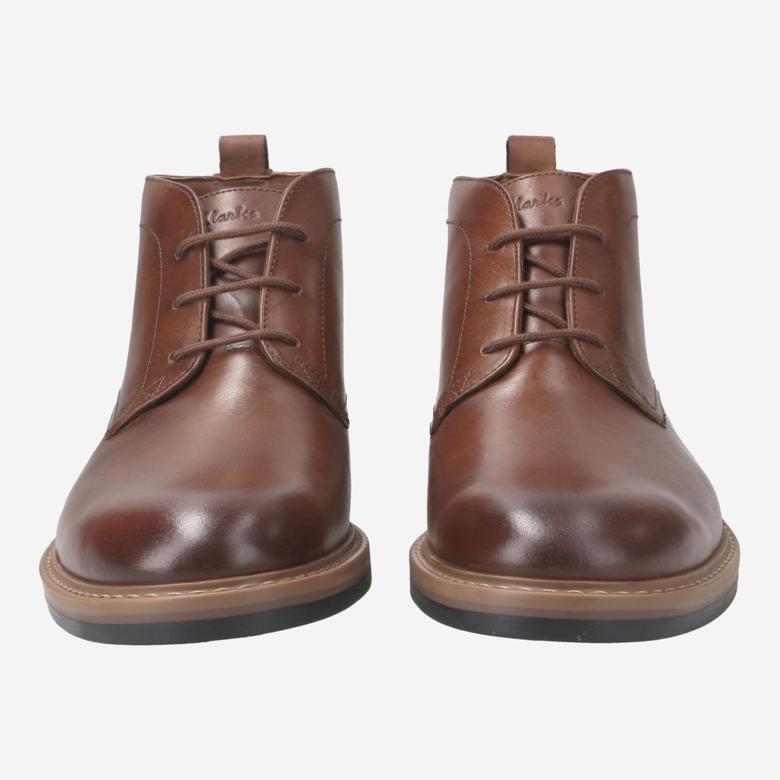 Clarks Aldwin Chukka - Brown - Front view