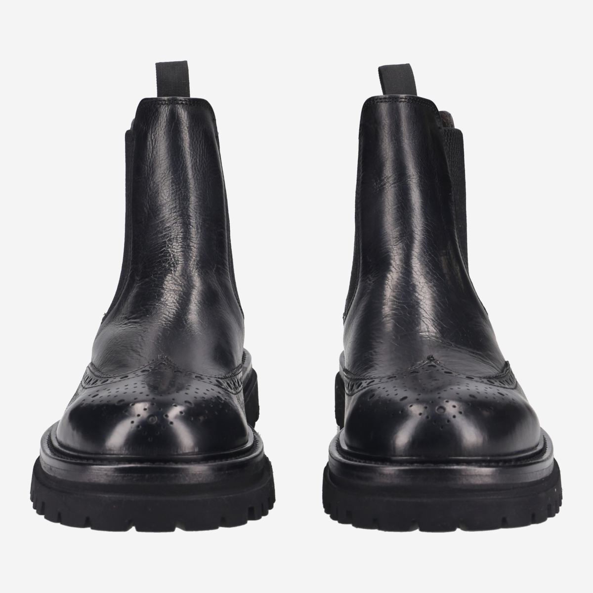 La Martina LONDON CHELSEA BROGUE Chelsea Boots in black buy online