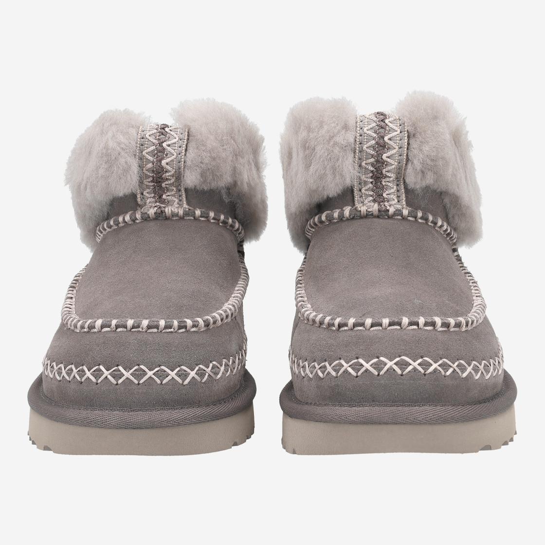 UGG australia CLASSIC ULTRA MINI ALPINE - Gray - Front view