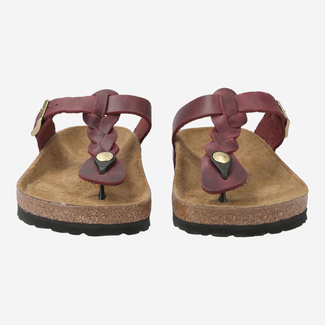 birkenstock GIZEH - Brown - Front view