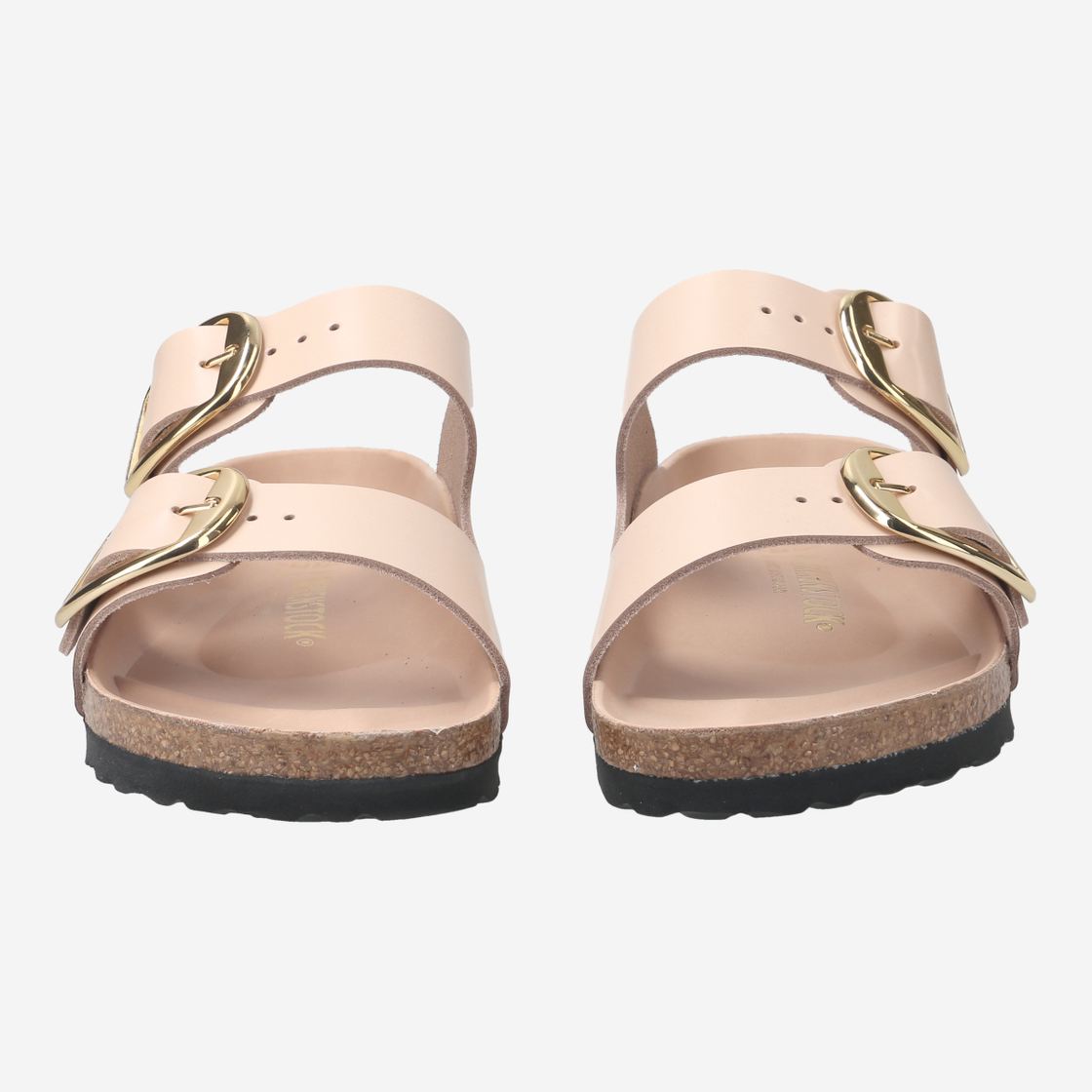 birkenstock ARIZONA BIG BUCKLE - Beige - Front view