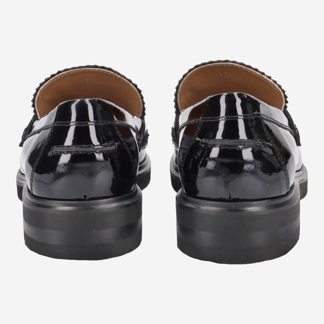 Donna Carolina MARY LOAFER - Black - Side view