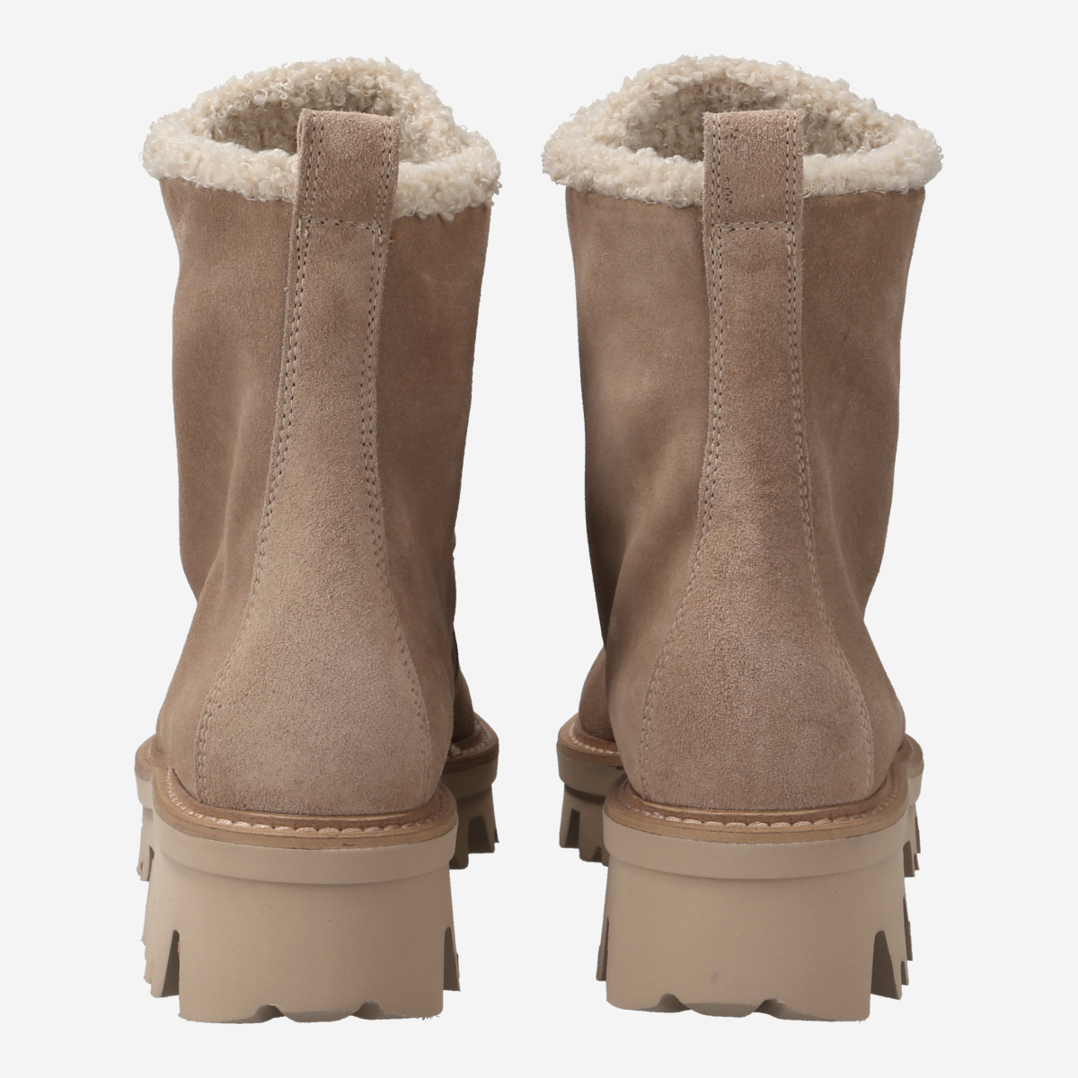 Paul Green 8194-006 Lace-up boots in beige buy online