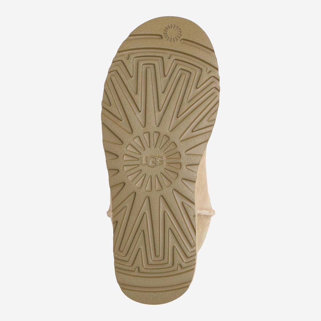 UGG australia CLASSIC MINI II - Beige - Top view