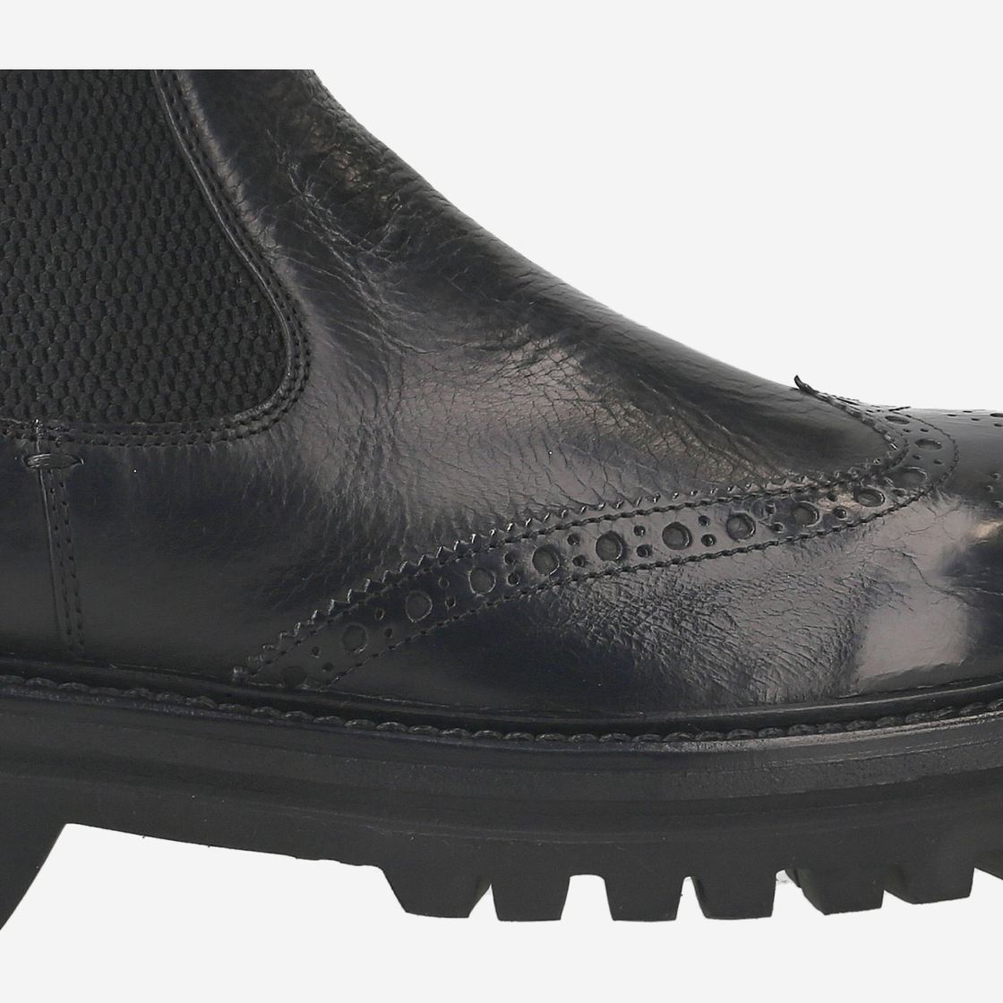 La Martina LONDON CHELSEA BROGUE - Black - Special image