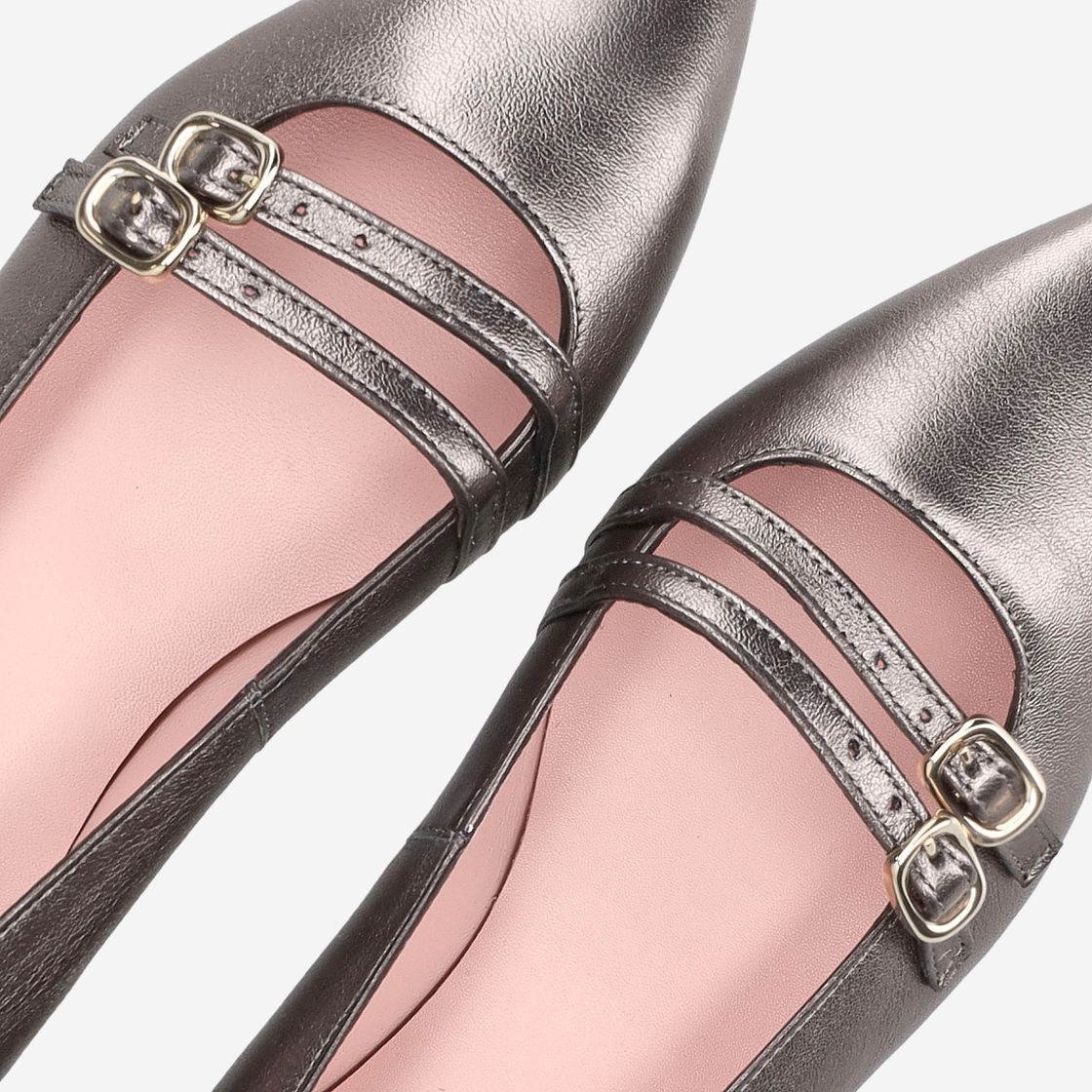 Pretty Ballerinas 51518 - gray, metallic - special image