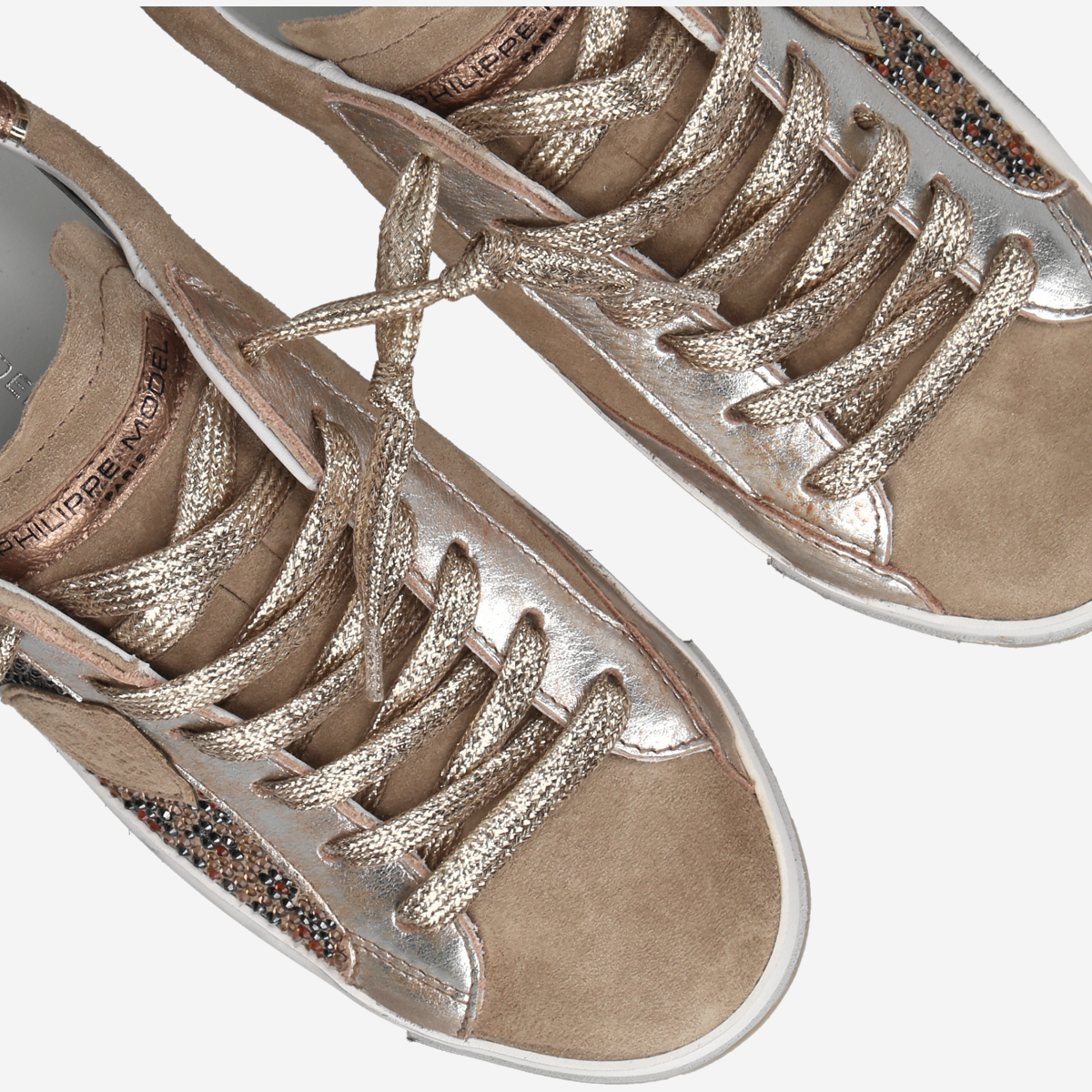 Philippe Model PRSX LOW Sneakers in gold buy online