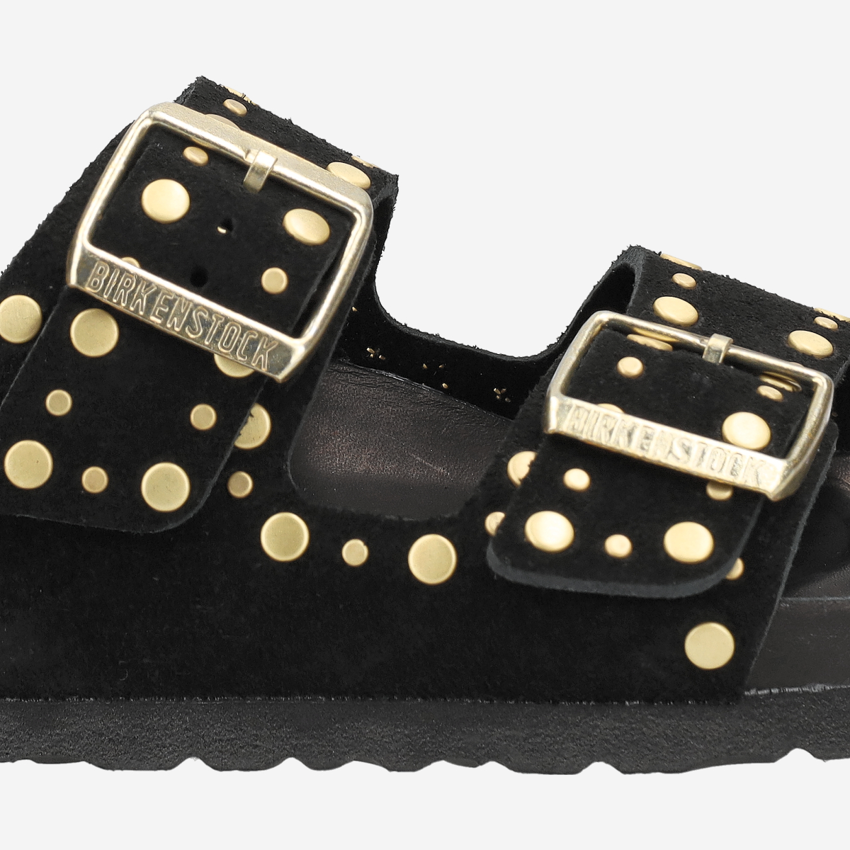 Birkenstock 1027855 ARIZONA RIVET BORDER Sandaletts in black