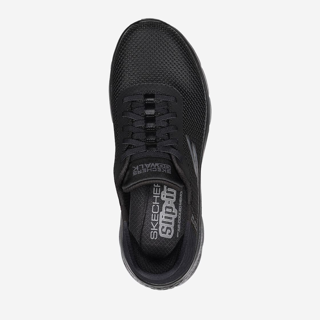 Skechers GO WALK FLEX - Black - Rear view