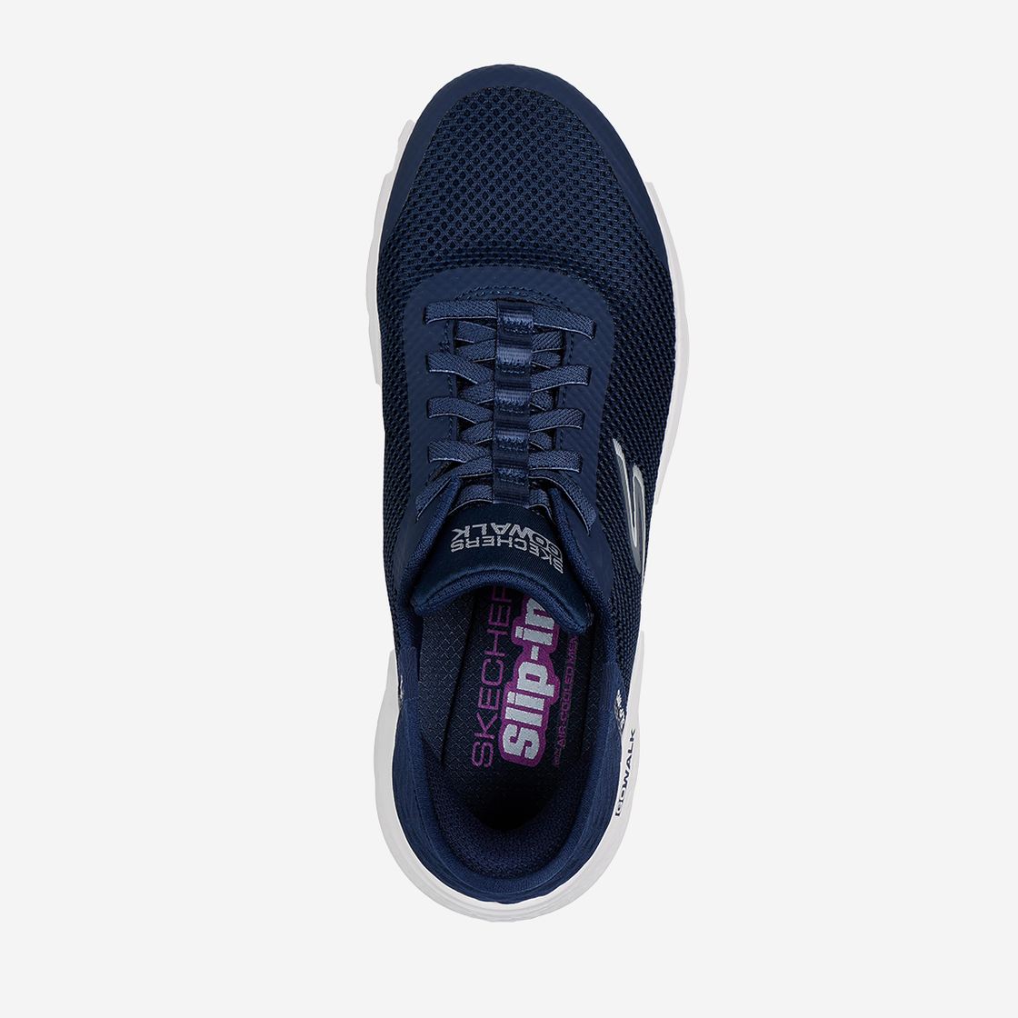 Skechers GO WALK FLEX - Blue - Rear view