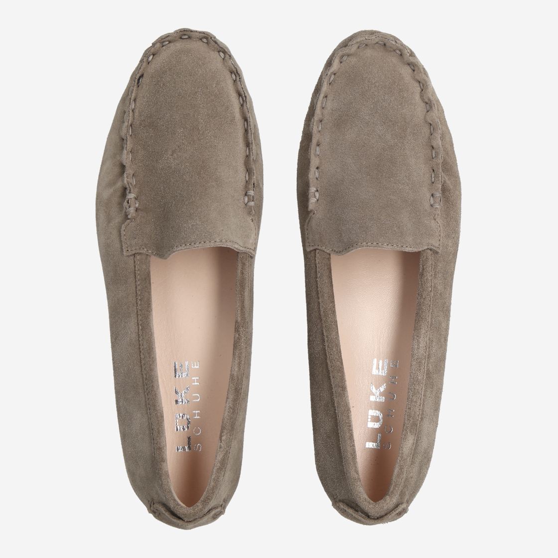 MOCASIN FERGUS - Beige - Back view
