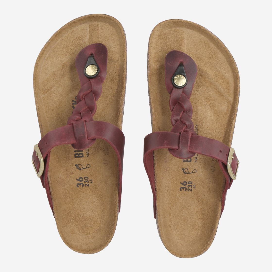 birkenstock GIZEH - Brown - Sole