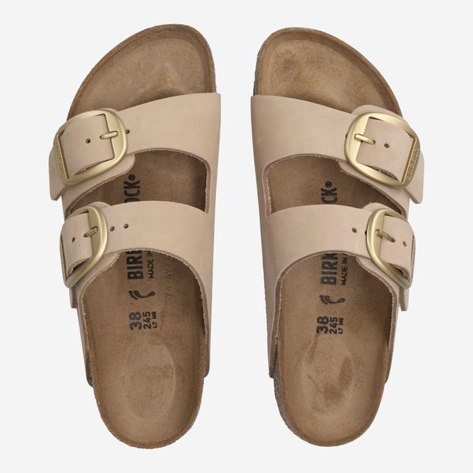 birkenstock ARIZONA BIG BUCKLE - Sand/ Beige - Back view