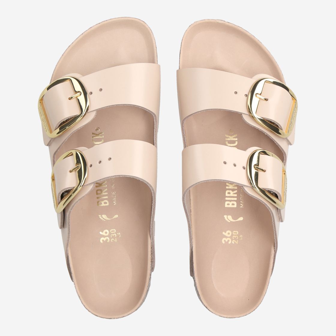 birkenstock ARIZONA BIG BUCKLE - Beige - Sole