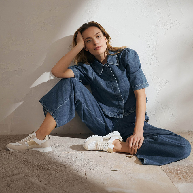 Sioux MOKRUNNER-D-018 - Beige, metallik - Sonderbild