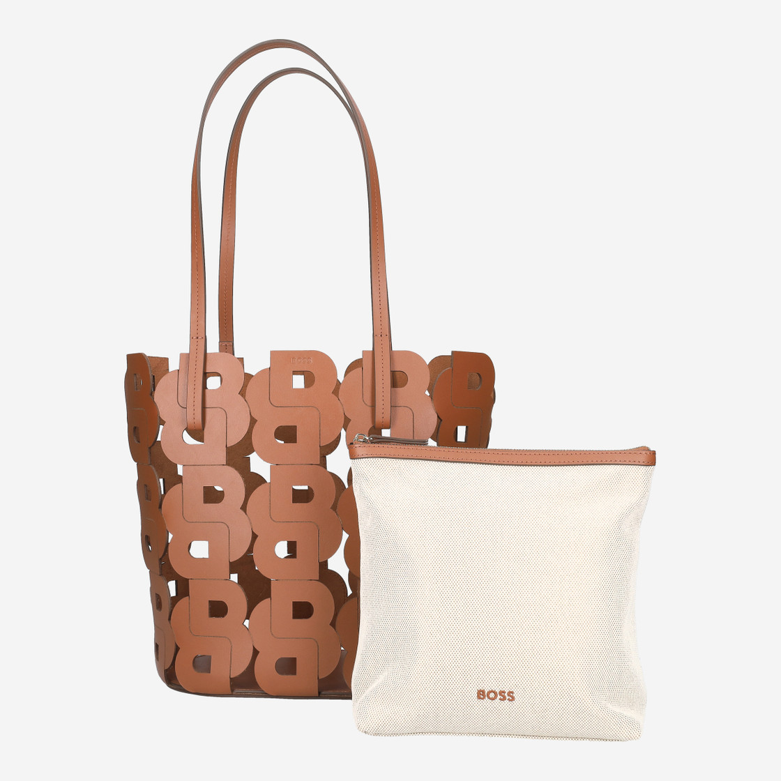 Boss Lindah_Tote - Brown - Back view