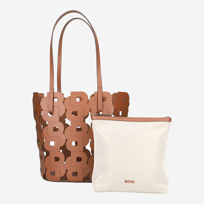 Boss Lindah_Tote - Brown - Back view