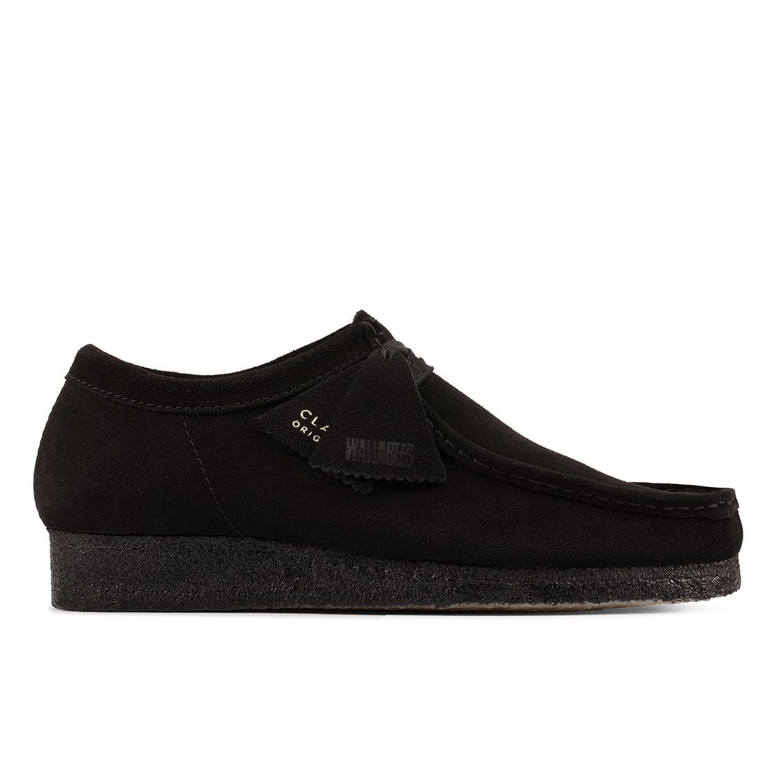 Clarks Wallabee - Black - Back view