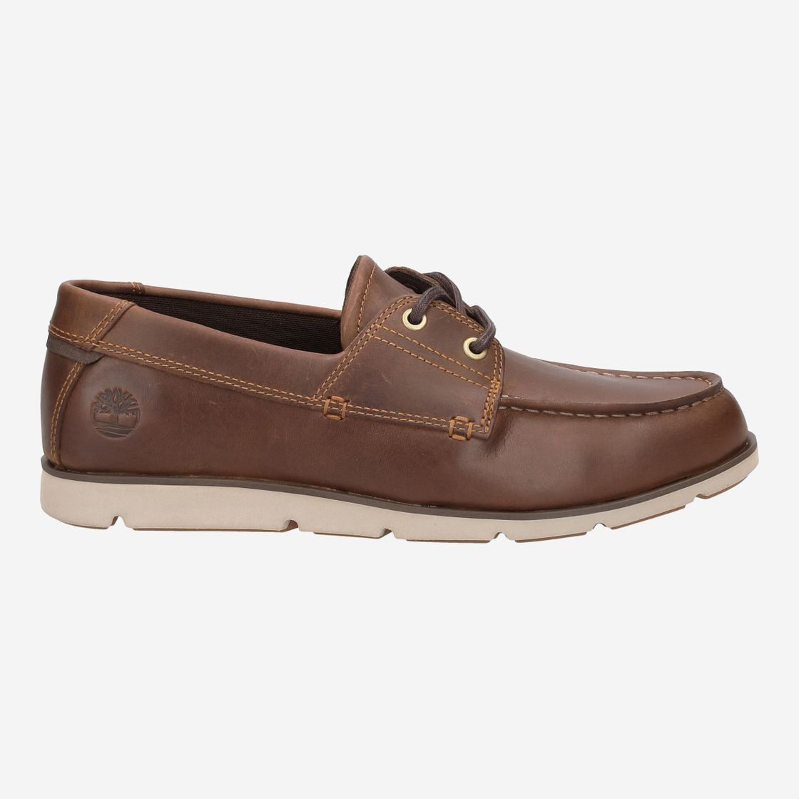 Timberland A42X7 Grafton Bay LACE UP SHOE - Brown - Back view