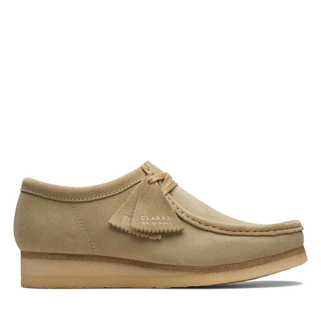 Clarks Wallabee - Beige - Back view