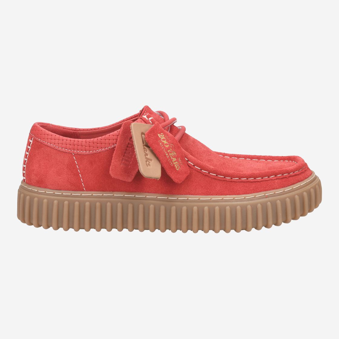 Clarks Torhill Lo - Red - Rear view