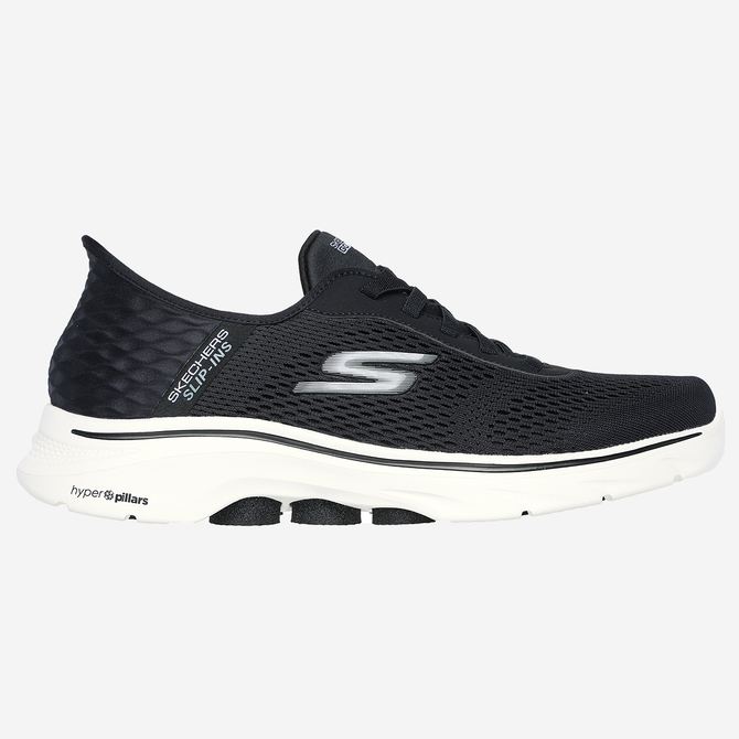 Skechers GO WALK 7 - Black - Rear view