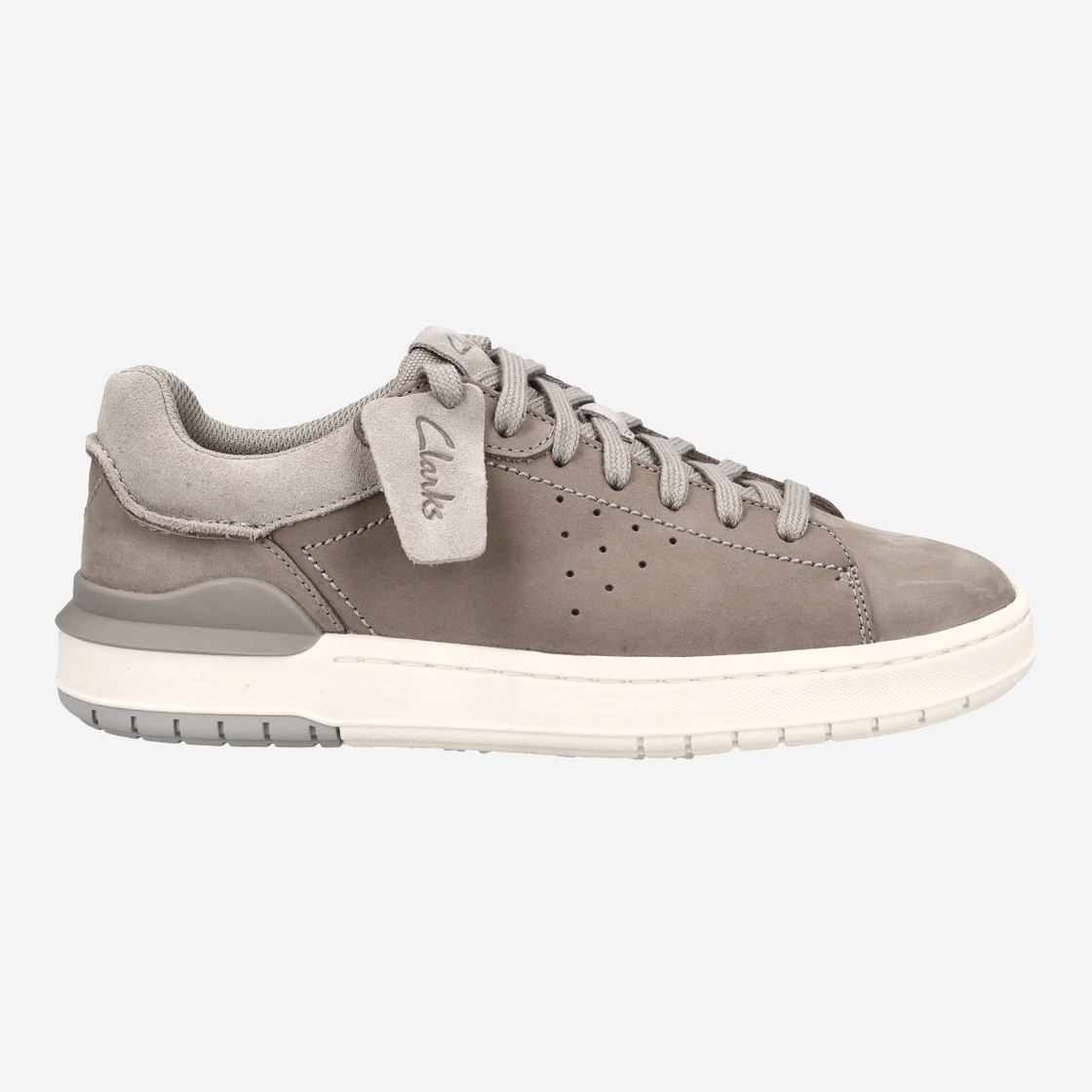 Clarks Courtlite2 Run - Gray - Back view