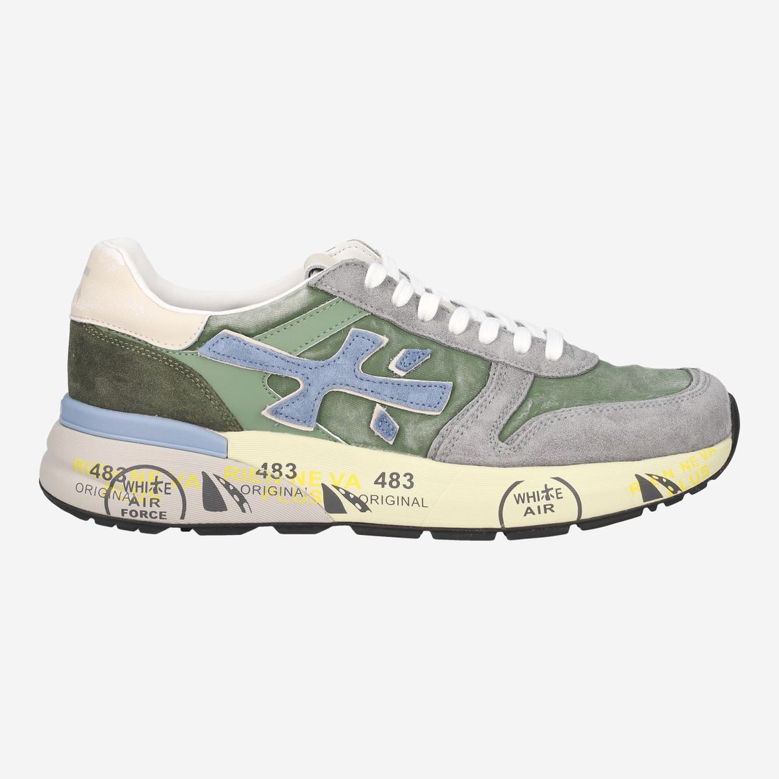 Premiata MICK - Green - Back view