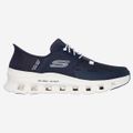 Skechers GLIDE - STEP - Blue - Rear view