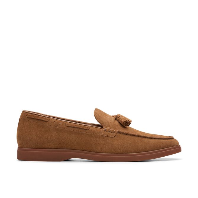 Clarks Torford Tassel - Brown - Back view