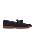 Clarks Torford Tassel - Blue - Back view