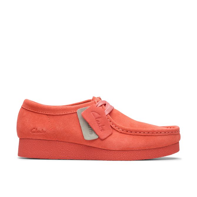 Clarks WallabeeEVOSh - Orange - Back view