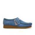 Clarks WallabeeEVOSh - Blue - Back view