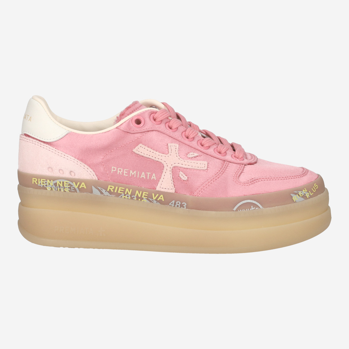 Premiata MICOL - Rose - Back view